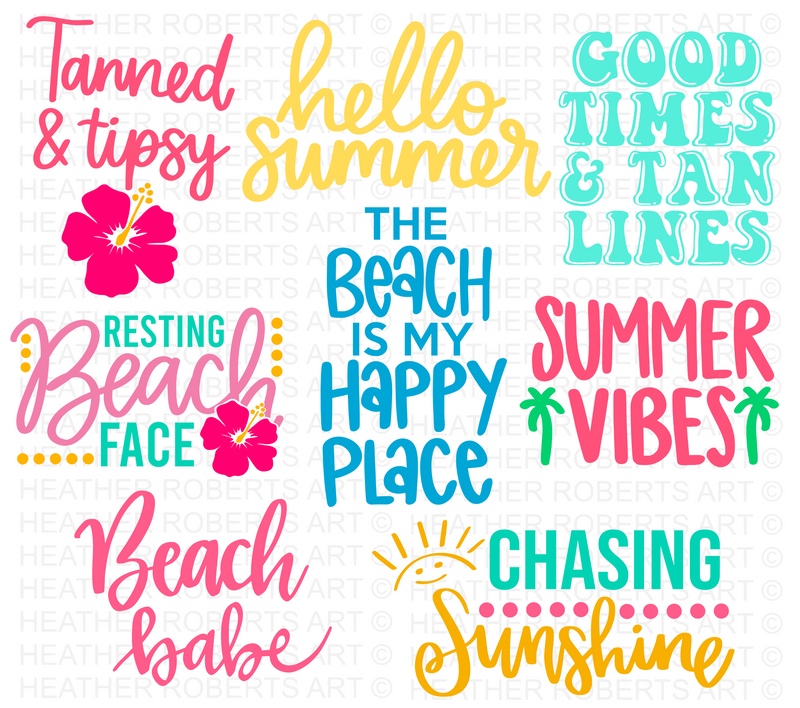 Summer SVG Bundle