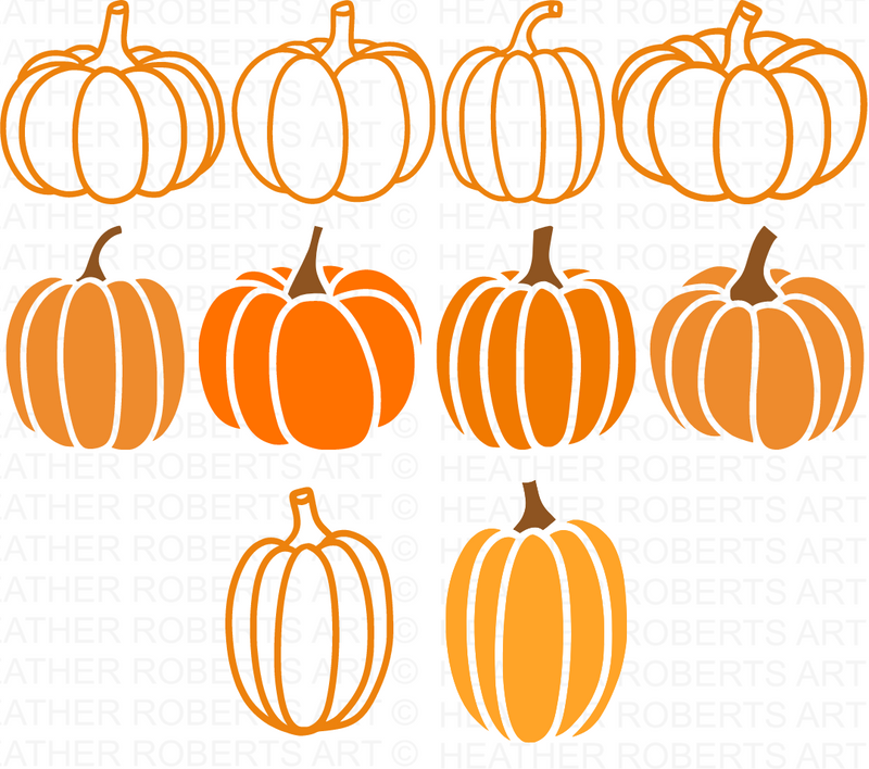 Pumpkin SVG Bundle