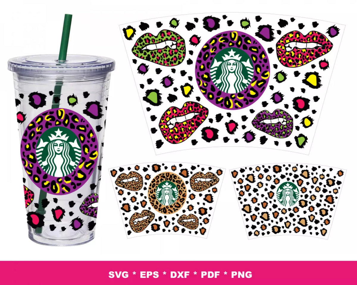 Glam Baby Starbucks Wrap SVG Bundle, Glam Baby Starbucks Wrap PNG, SVG Cricut, Silhouette Vector Cut Files