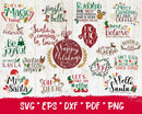 Christmas Quotes SVG, Merry Christmas Cricut SVG, Mr Santa SVG, Christmas Reindeer Clipart