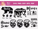 Mama Bear SVG Bundle 50+ Files For Cricut & Silhouette