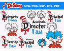 Dr Seuss SVG, Dr Seuss SVG Cricut, Dr Seuss Hat PNG, Dr Seuss SVG  Cut Files, Dr Seuss Clipart Bundle