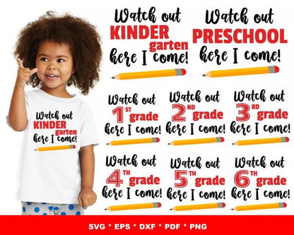 Back To School SVG Bundle 600+ Files For Cricut & Silhouette