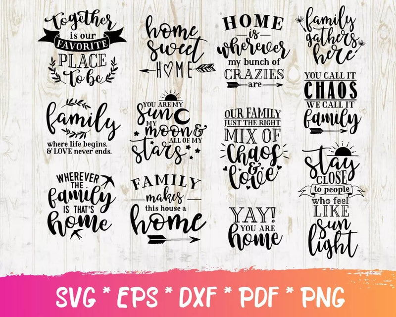 Mother's Day SVG Bundle 100+ Files For Cricut & Silhouette