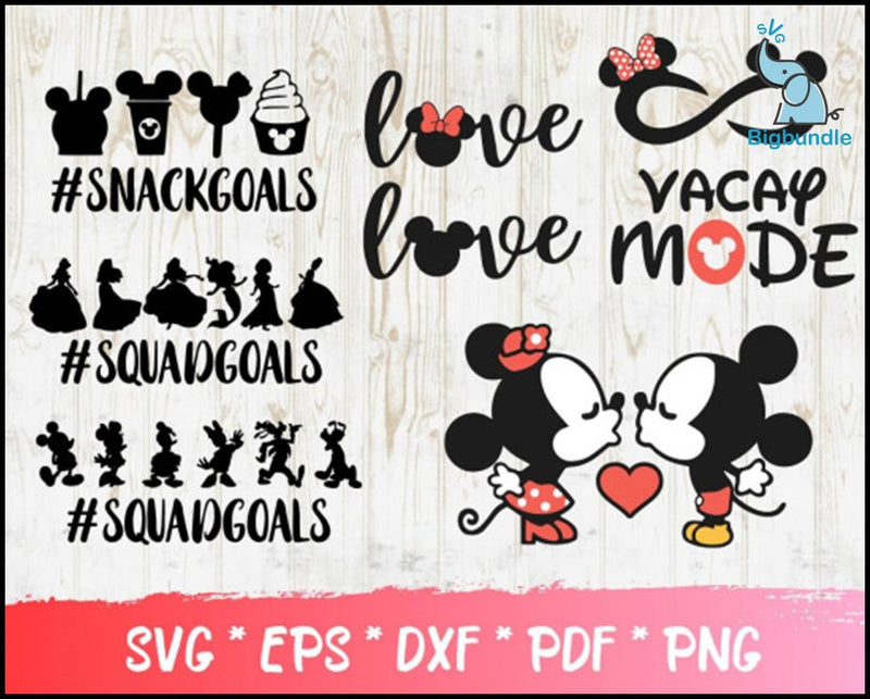 300+ DISNEY SUPER SVG BUNDLE 2.0