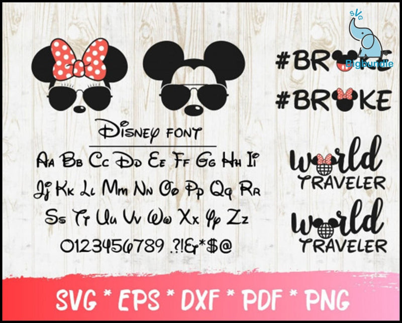 300+ DISNEY SUPER SVG BUNDLE 2.0