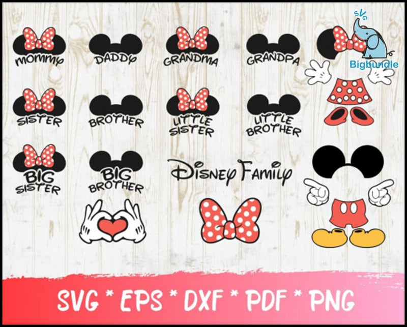 300+ DISNEY SUPER SVG BUNDLE 2.0