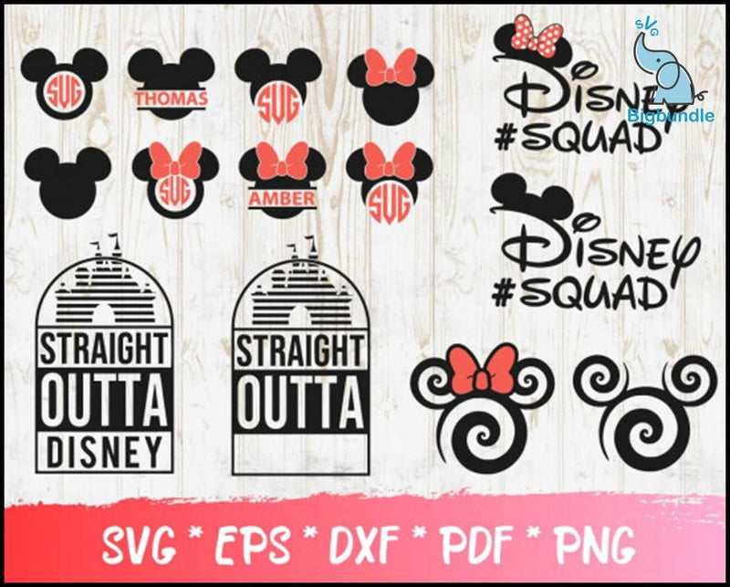 300+ DISNEY SUPER SVG BUNDLE 2.0