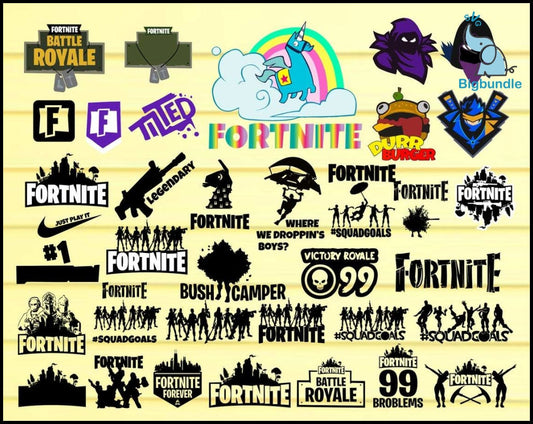 3000+ Fortnight Super Bundle svg, Bundle fortnight svg, eps, png