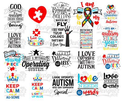 Autism Svg Bundle - Digital download