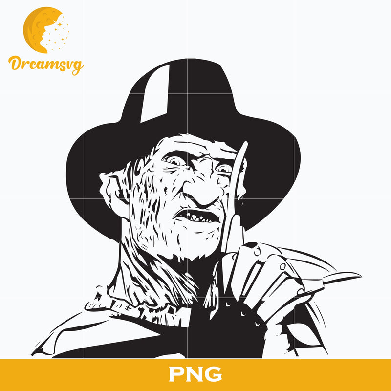 Freddy Krueger PNG, Freddy Krueger Halloween, Scary Halloween, Horror Characters, Halloween svg, png digital file.