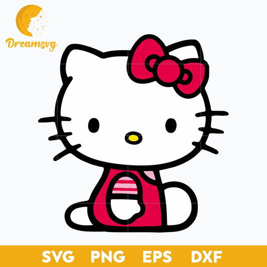 Hello Kitty Svg, Hello kitty characters, Hello Kitty cartoon svg, Cartoon svg, png, dxf, eps digital file