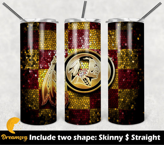 20 oz Skinny Tumbler NFL png,  Tumbler Wrap Sublimation Waterslide JPG Design Sublimation PNG Graphics Designs Instant Download