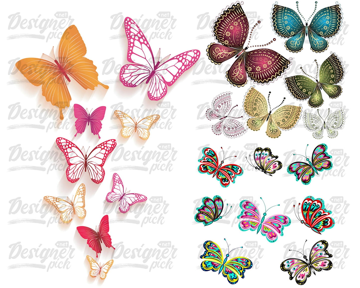 Butterfly SVG Bundle - Digital download