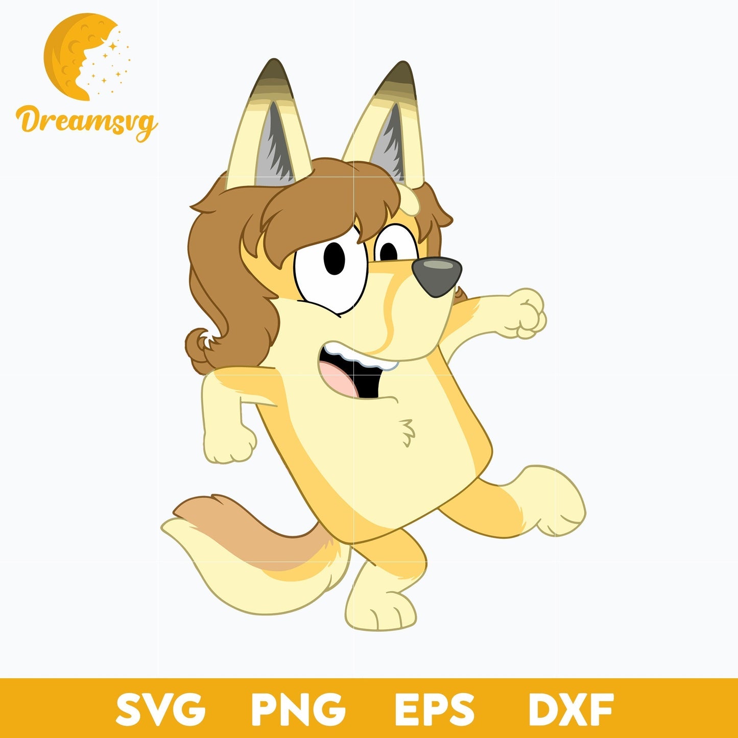 Bluey Svg, Bluey character svg, Bluey Cartoon svg, Bluey dog cartoon Svg,cartoon svg, png, dxf, eps digital file.