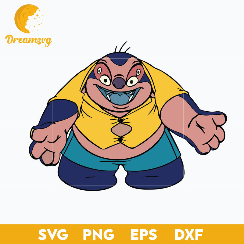 Jumba Jookiba SVG, Lilo and Stitch SVG, Cartoon SVG, PNG, DXF, EPS Digital File ST002452