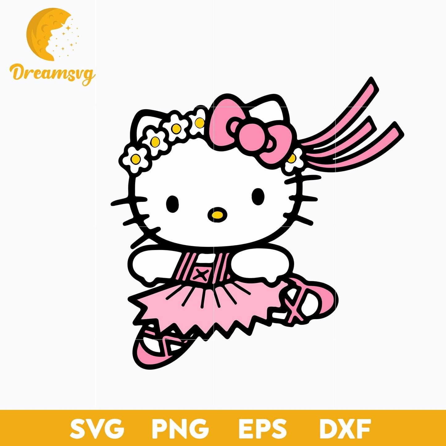 Hello Kitty Svg, Hello kitty characters, Hello Kitty cartoon svg, Cartoon svg, png, dxf, eps digital file