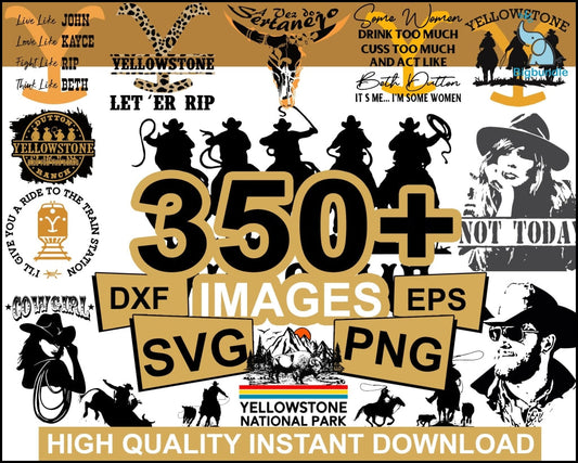 350+ Bundle yellowstone svg, Dutton Ranch, Rip svg, Yellowstone svg
