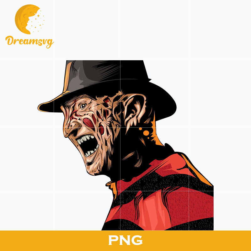 Freddy Krueger PNG, Freddy Krueger Halloween, Scary Halloween, Horror Characters, Halloween svg, png digital file.