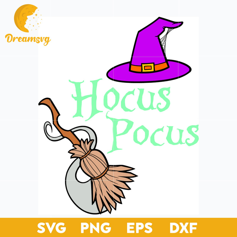 Hocus Pocus SVG, Halloween svg, png, dxf, eps digital file.