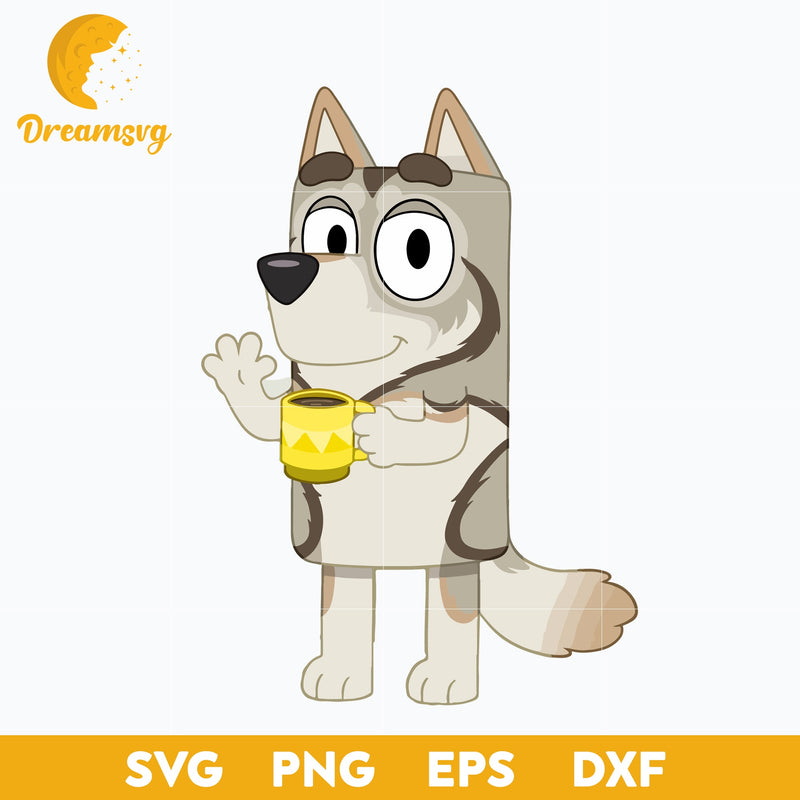 Bluey Svg, Bluey character svg, Bluey Cartoon svg, Bluey dog cartoon Svg,cartoon svg, png, dxf, eps digital file.