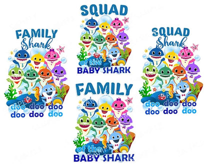 35+ Baby Shark PNG  Mega Bundle, Bundle Baby shark family designs, Digital files