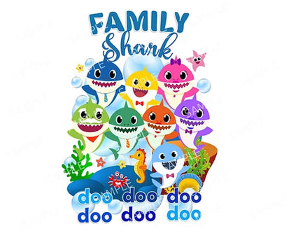 35+ Baby Shark PNG  Mega Bundle, Bundle Baby shark family designs, Digital files