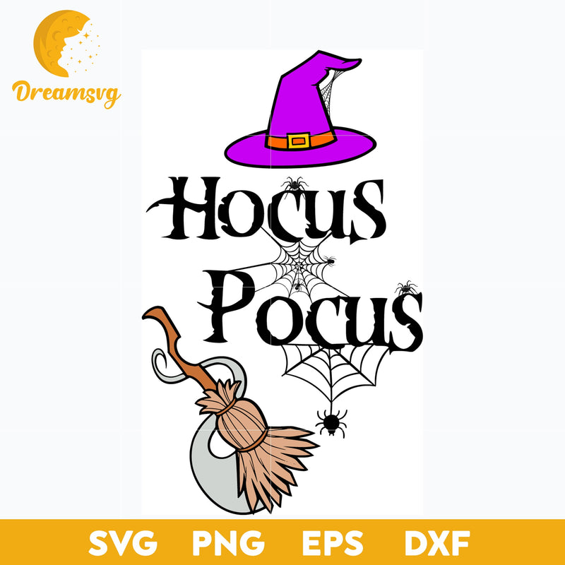 Hocus Pocus SVG, Halloween svg, png, dxf, eps digital file.