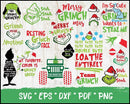 370+ Grinch Bundle SVG, Grinch SVG, Grinch Cutting Image, Christmas Grinch svg