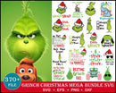 370+ Grinch Bundle SVG, Grinch SVG, Grinch Cutting Image, Christmas Grinch svg