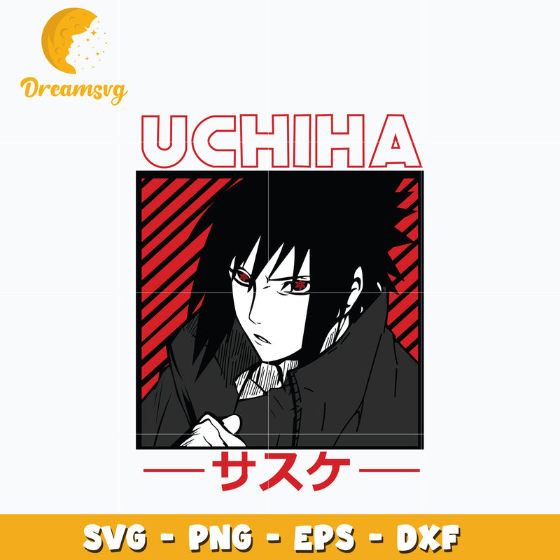 Sasuke Uchiha Svg, Anime Svg, Naruto Svg