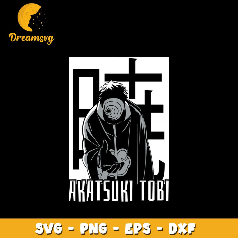 Tobi akatsuki Svg, Anime Svg, Naruto Svg