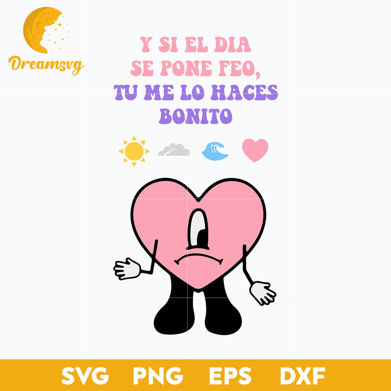 Bad Bunny svg, Un Verano Sin Ti Svg, layered svg, cricut svg, files for cricut, png, dxf, eps digital file.