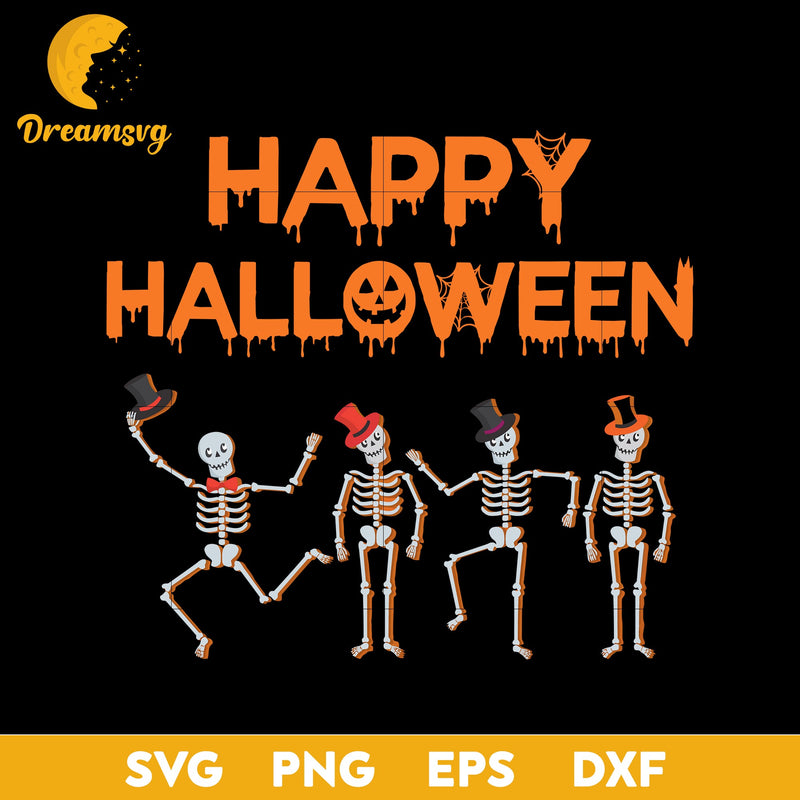 Happy halloween svg, Halloween svg, png, dxf, eps digital file.