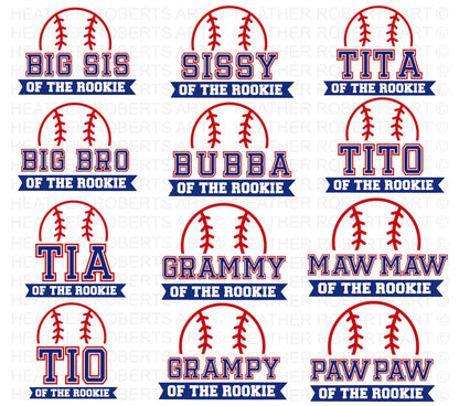 Baseball Birthday SVG Bundle, Cliparts for Cricut / Silhouette