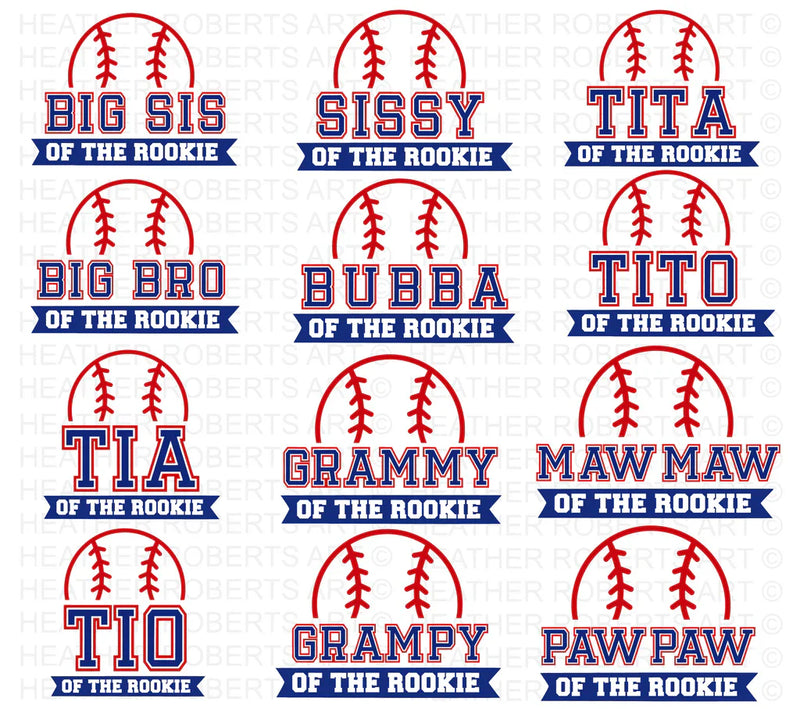 Baseball Birthday SVG Bundle, Cliparts for Cricut / Silhouette