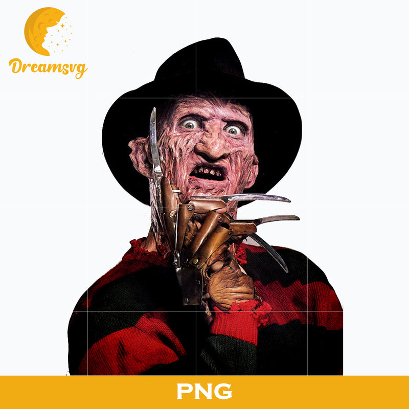 Freddy Krueger PNG, Freddy Krueger Halloween, Scary Halloween, Horror Characters, Halloween svg, png digital file.