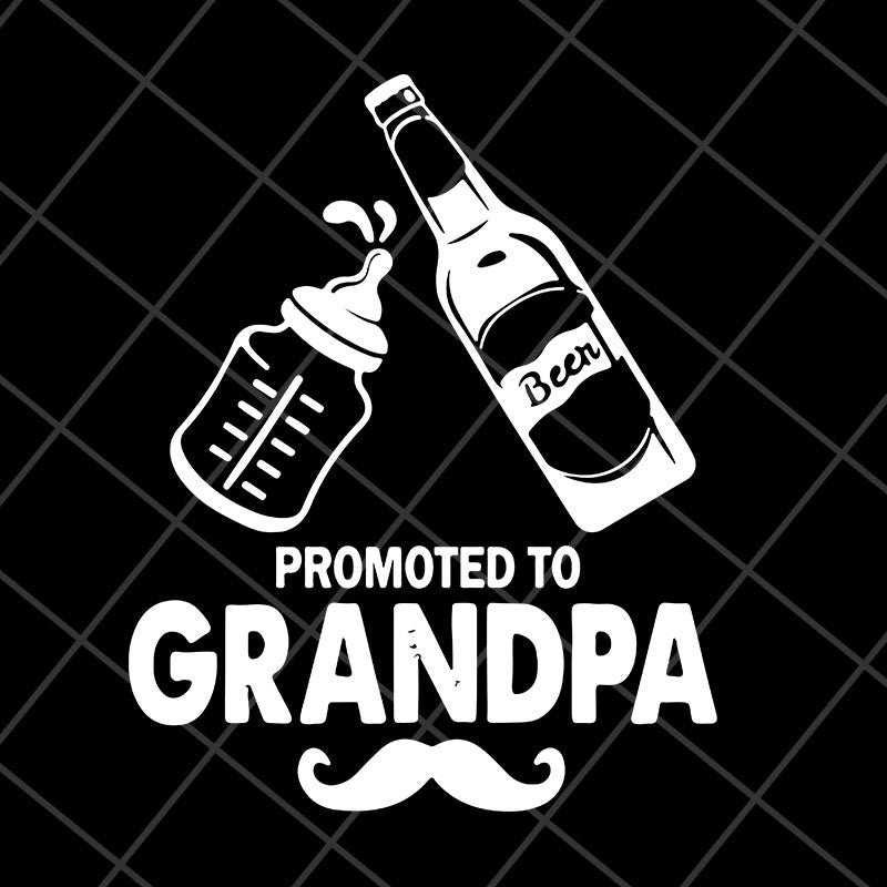 Promoted to grandpa svg, Fathers day svg, png, dxf, eps digital file FTD04052103