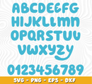 Bluey SVG Bundle, Bluey Birthday SVG, Bluey Alphabet SVG, Bluey and Family Clipart PNG Vector Files