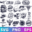 Custom Nike Logo SVG, Nike Cricut Designs, Nike Logo SVG Cut files, Nike Logo Vector Files