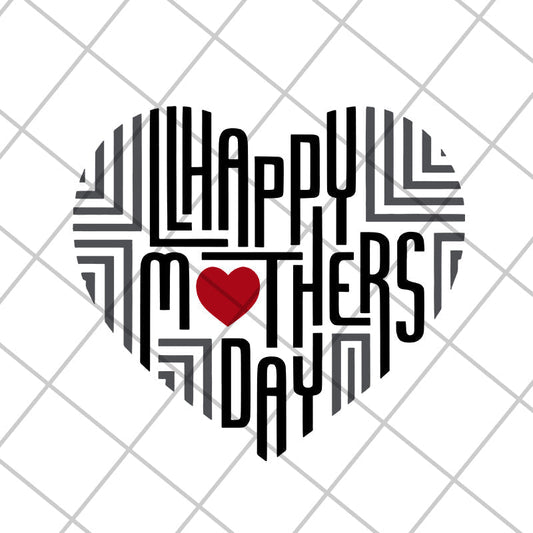 Happy mother's day svg, Mother's day svg, eps, png, dxf digital file MTD04042128