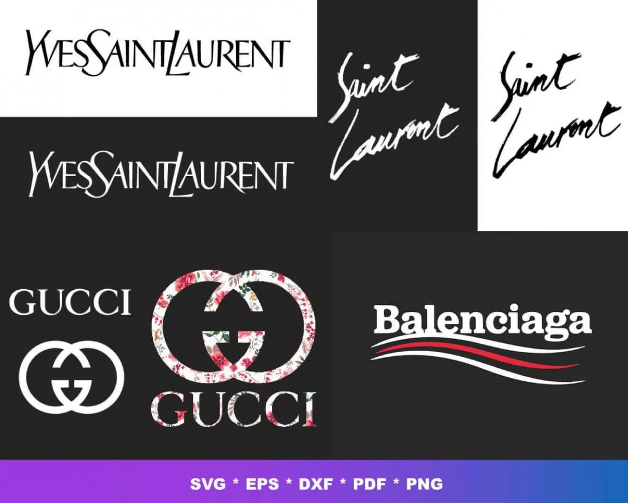 Brands Clipart Bundle, PNG & SVG Files for Cricut & Silhouette