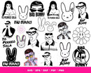 Bad Bunny Svg, Bad Bunny Svg for Cricut, Bad Bunny Clipart Bundle