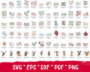 Christmas SVG Bundle 600+ Files For Cricut & Silhouette