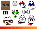 M and M'S SVG Bundle, M and M'S Logo SVG, M and M'S SVG For Cricut, M and M'S PNG Transparent, M & M'S Cricut Designs