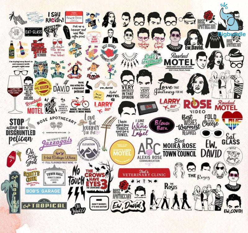 400+ Schitts Creek Svg Png Bundle, Schitt’s Creek Quotes Svg File For