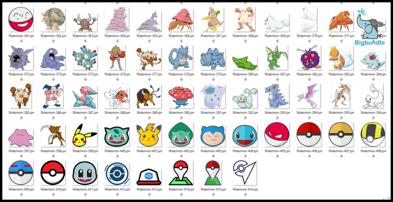 415+ pokemon svg bundle, pokemon svg, Pikachu svg, Pikachu clipart svg, Pikachu bundle svg, pokemon vector, Pokemon cut file