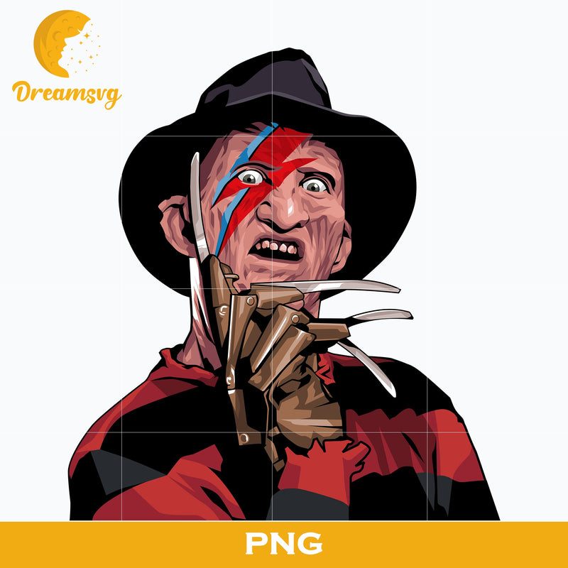 Freddy Krueger PNG, Freddy Krueger Halloween, Scary Halloween, Horror Characters, Halloween svg, png digital file.