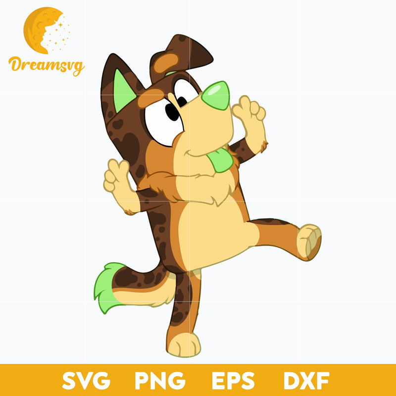 Bluey Svg, Bluey character svg, Bluey Cartoon svg, Bluey dog cartoon Svg, cartoon svg, png, dxf, eps digital file.