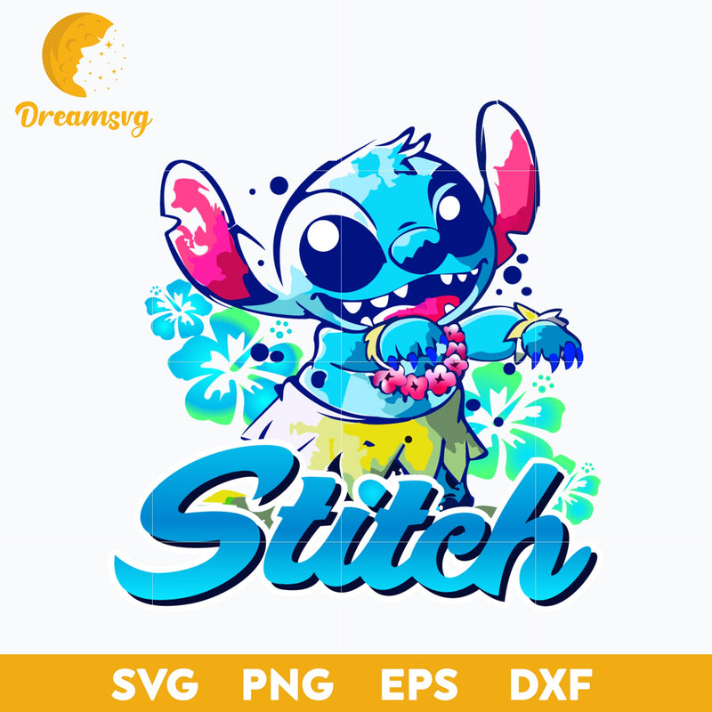 Stitch SVG, Stitch Cute SVG, Cartoon SVG, PNG, DXF, EPS Digital File ST002462